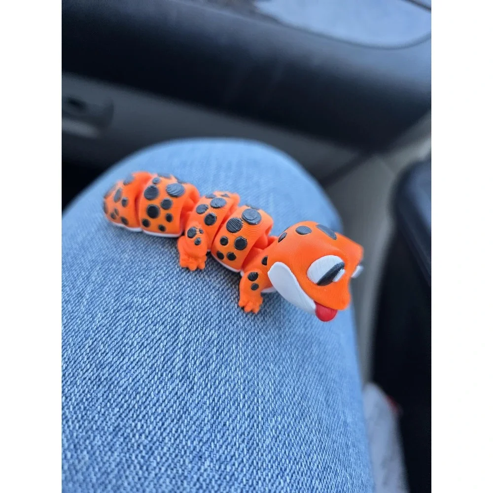 3D printed flexi lizzard